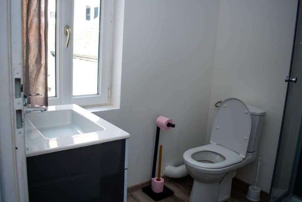 Studio Charmant Confortable Tv Centre Ville Louviers Bagian luar foto